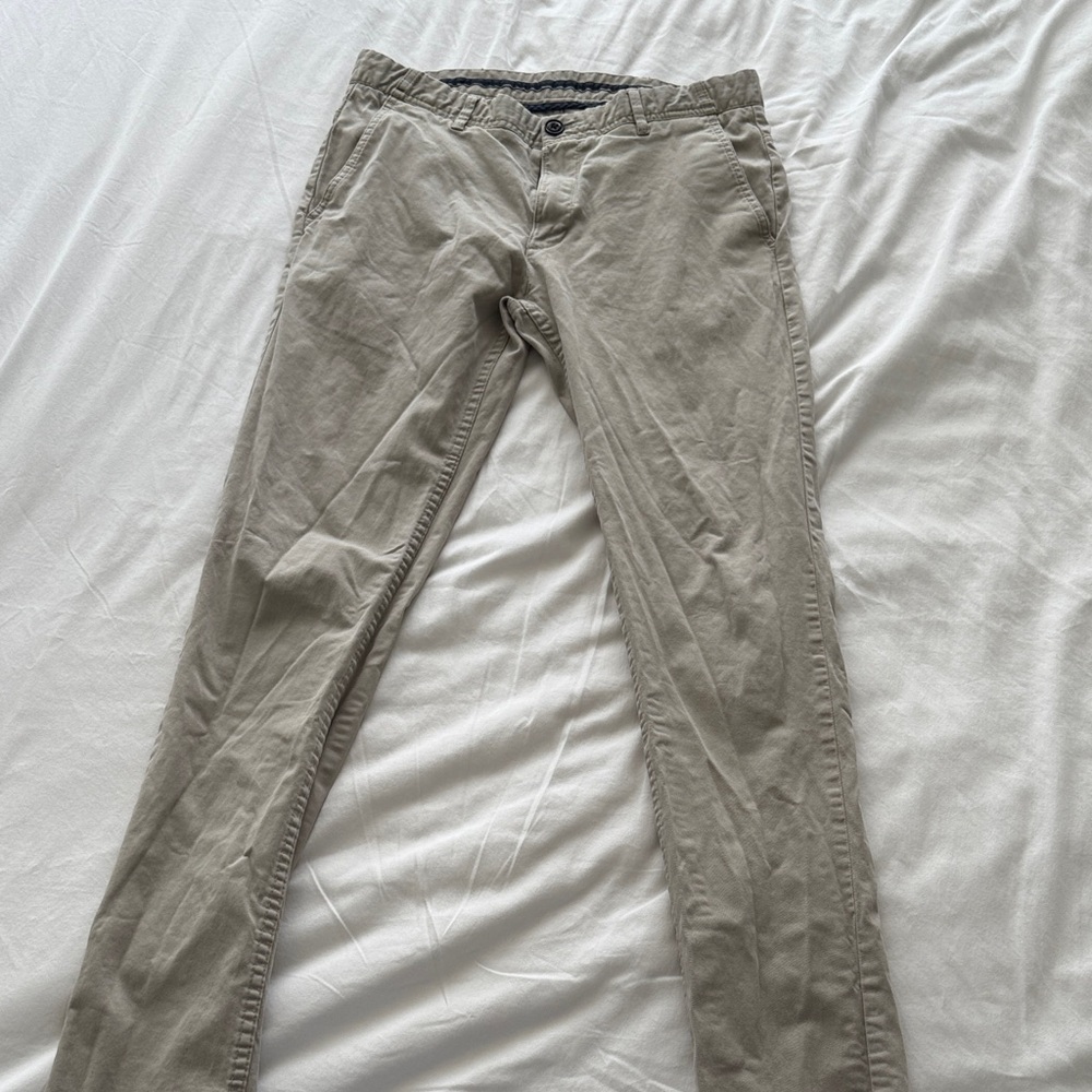 Zara Men's Khaki Chinos